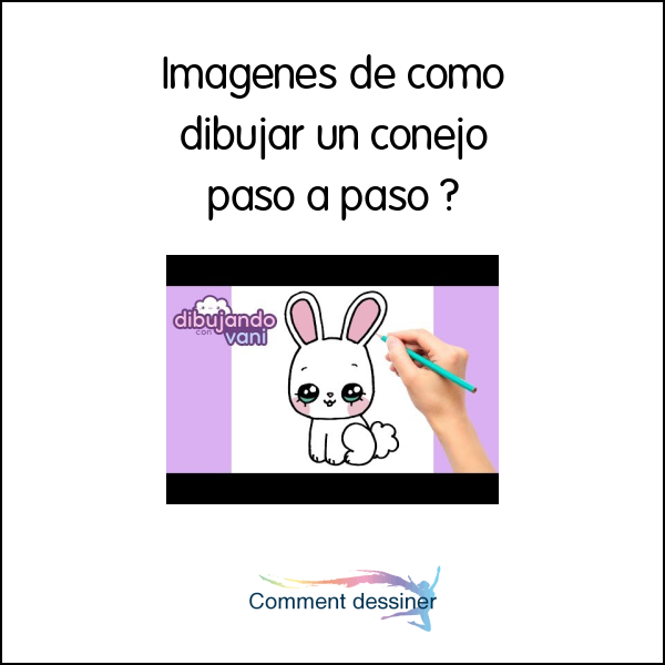 Imagenes de como dibujar un conejo paso a paso